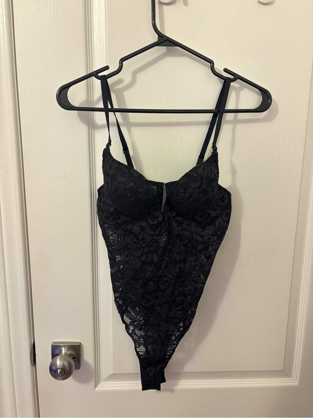 Guess Black Lace Bodysuit